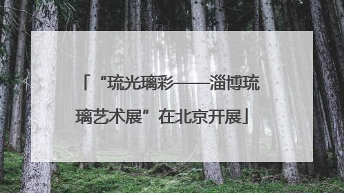 “琉光璃彩——淄博琉璃艺术展”在北京开展