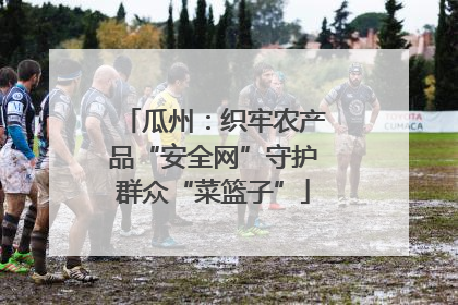瓜州：织牢农产品“安全网”守护群众“菜篮子”