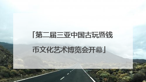 第二届三亚中国古玩暨钱币文化艺术博览会开幕