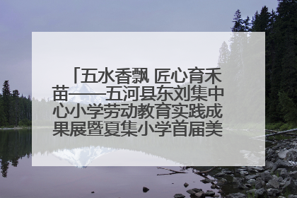 五水香飘 匠心育禾苗——五河县东刘集中心小学劳动教育实践成果展暨夏集小学首届美食节盛大举行
