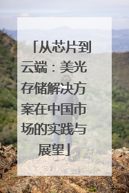 从芯片到云端：美光存储解决方案在中国市场的实践与展望