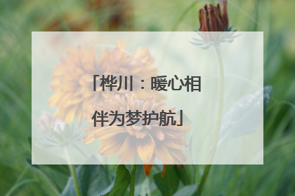 桦川：暖心相伴为梦护航
