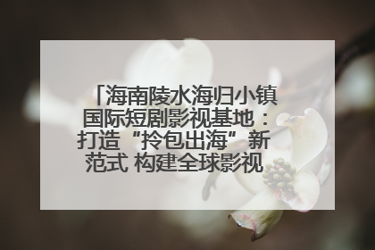 海南陵水海归小镇国际短剧影视基地：打造“拎包出海”新范式 构建全球影视产业“新热土”