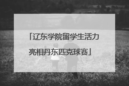 辽东学院留学生活力亮相丹东匹克球赛