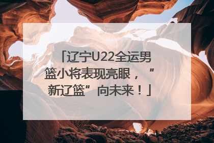 辽宁U22全运男篮小将表现亮眼，“新辽篮”向未来！