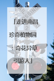 走进南昌珍奇植物园：奇花异草引游人