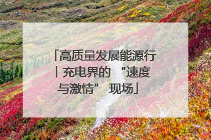 高质量发展能源行丨充电界的 “速度与激情” 现场