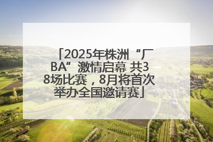 2025年株洲“厂BA”激情启幕 共38场比赛，8月将首次举办全国邀请赛